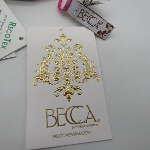 Becca by Rebecca Women’s Virtue Farah Reversible Triangle Bikini Top In Multi - Picture 5 of 6